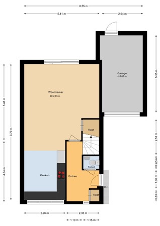 Wijnkers 22, 6846 HN Arnhem - Begane grond - 2D.jpg