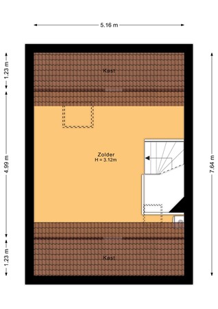 Byblisstraat 6, 6846 XE Arnhem - Zolder - 2D.jpg