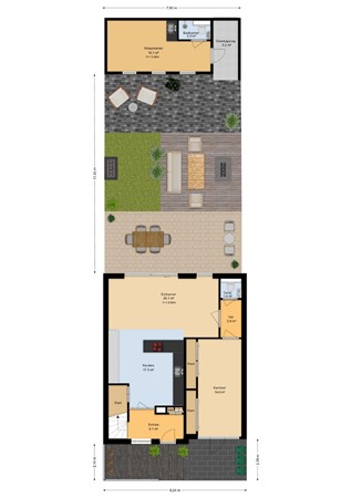 Zeevaart 295, 6846 LS Arnhem - Situatie - 2D.jpg