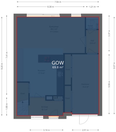 Zeevaart 295, 6846 LS Arnhem - Begane grond - markings.jpg