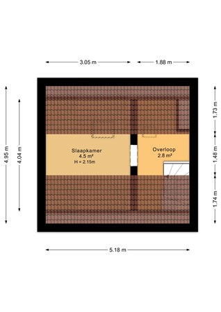 Van Goghstraat 21, 6813 HD Arnhem - Derde verdieping - 2D.jpg