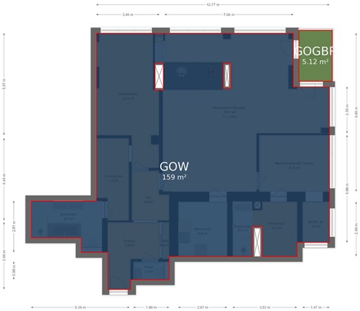 Velperweg 47-1002, 6824 BG Arnhem - Appartement - markings.jpg