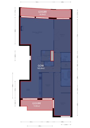Velperplein 14-3, 6811 AG Arnhem - verdieping_markings.jpg