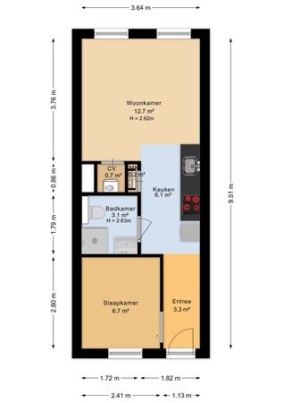 Singelstraat 144-4, 6828 JZ Arnhem - Appartement - 2D.jpg