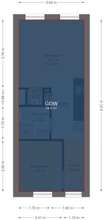 Singelstraat 144-4, 6828 JZ Arnhem - Appartement - markings.jpg