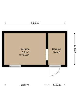 Wildforster 45, 6713 KA Ede - Berging - 2D.jpg