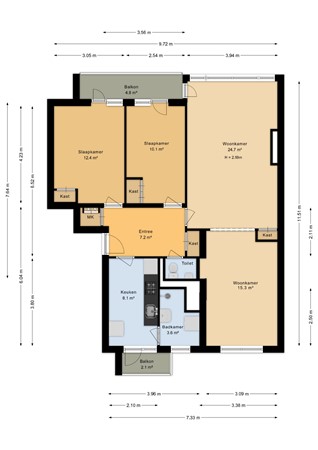 Bauerstraat 31-4, 6813 KZ Arnhem - Vierde verdieping - 2D.jpg