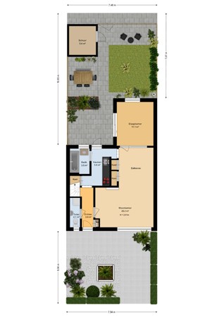 Hunenborgstraat 4, 6825 BT Arnhem - Situatie - 2D.jpg