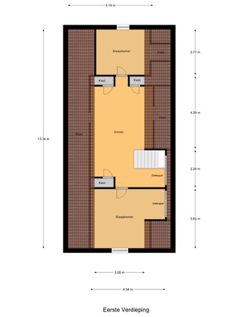 Floorplan - Klaproos 25, 6566 HL Millingen aan de Rijn