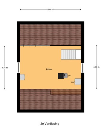 Floorplan - Ruijsdaelstraat 42, 6566 XT Millingen aan de Rijn