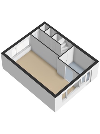 Floorplan - Prinses Margrietstraat 13, 6566 BX Millingen aan de Rijn