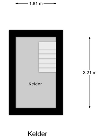 Floorplan - Sint Willibrordstraat 8, 6566 DD Millingen aan de Rijn