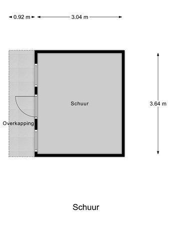 Floorplan - Zeelandsestraat 21, 6566 DE Millingen aan de Rijn