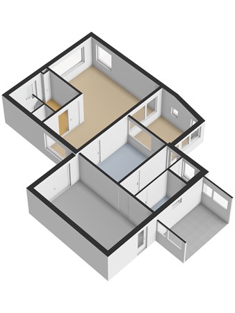 Floorplan - Burgemeester Eijckelhofstraat 45, 6566 AS Millingen aan de Rijn