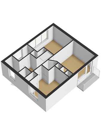 Floorplan - Burgemeester Eijckelhofstraat 45, 6566 AS Millingen aan de Rijn