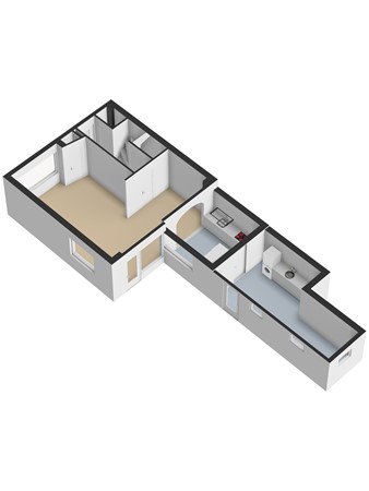 Floorplan - Van Lyndenstraat 7, 6566 BG Millingen aan de Rijn