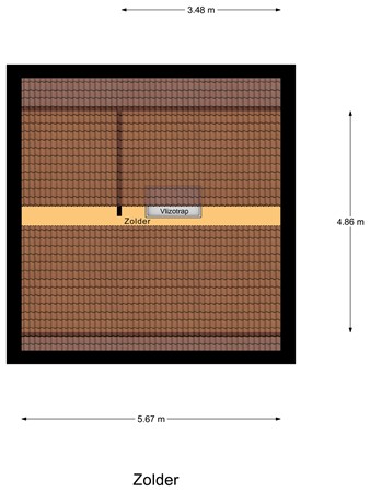 Floorplan - Wethouder Koenenstraat 51, 6566 XD Millingen aan de Rijn