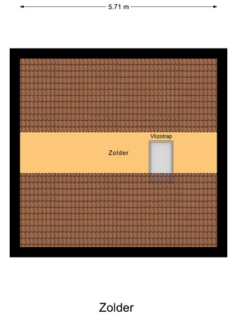 Floorplan - Rietvoornstraat 6, 6576 CB Ooij