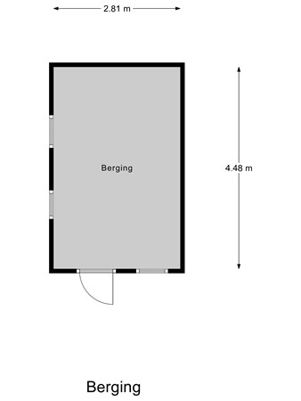 Floorplan - Steenstraat 12B, 6566 AP Millingen aan de Rijn
