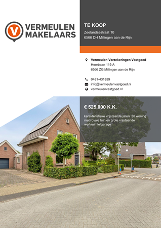 Brochure preview - Zeelandsestraat 10, 6566 DH MILLINGEN AAN DE RIJN (1)