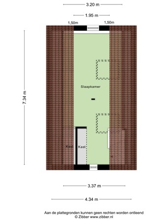 Floorplan - Zeelandsestraat 10, 6566 DH Millingen aan de Rijn