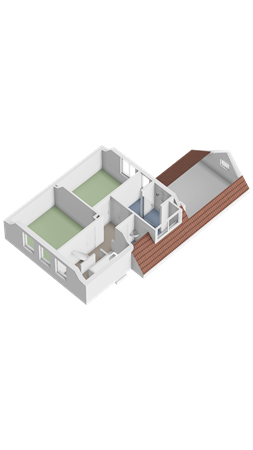 Floorplan - Zeelandsestraat 10, 6566 DH Millingen aan de Rijn