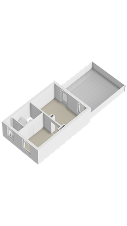 Floorplan - Koninginnelaan 197, 6542 ZP Nijmegen