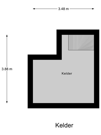 Floorplan - Burgemeester Hermsenstraat 98B, 6566 AH Millingen aan de Rijn