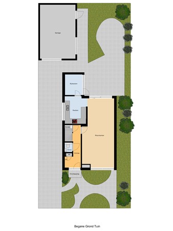 Floorplan - Handelstraat 18, 6566 GA Millingen aan de Rijn