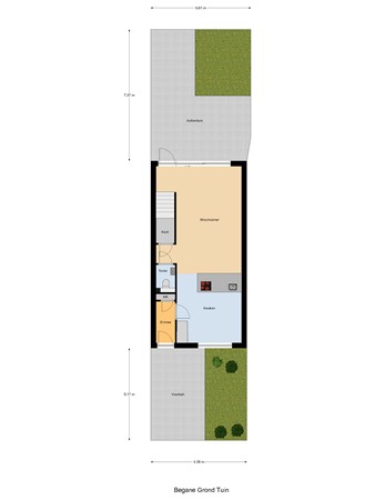 Floorplan - 'T Kempke 19, 6585 AZ Mook