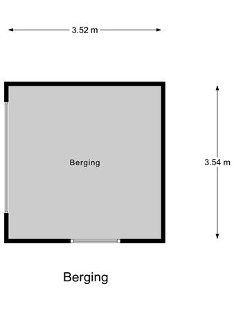 Floorplan - Beethovenstraat 41, 6566 DS Millingen aan de Rijn