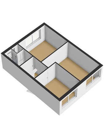 Floorplan - Beethovenstraat 41, 6566 DS Millingen aan de Rijn