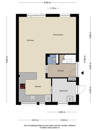 Floorplan - Van Lyndenstraat 10A, 6566 BH Millingen aan de Rijn