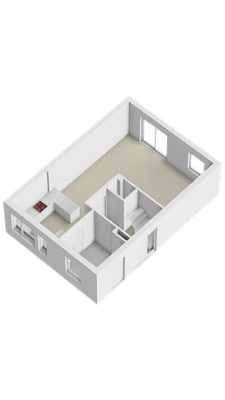 Floorplan - Van Lyndenstraat 10A, 6566 BH Millingen aan de Rijn