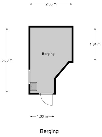 Floorplan - Prinses Irenestraat 24, 6566 BP Millingen aan de Rijn