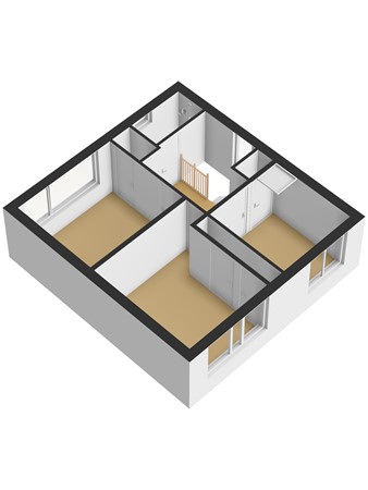 Floorplan - Prinses Irenestraat 24, 6566 BP Millingen aan de Rijn