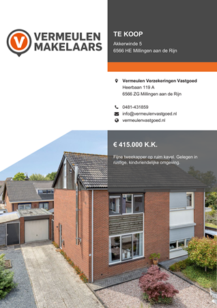 Brochure preview - Akkerwinde 5, 6566 HE MILLINGEN AAN DE RIJN (1)