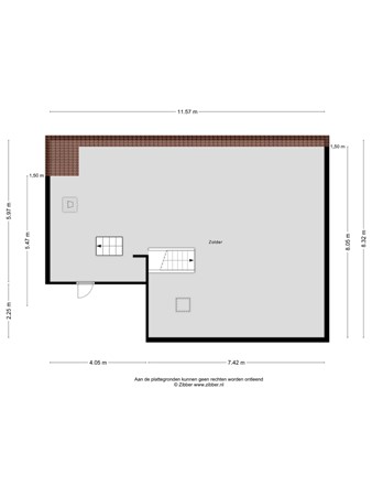 Floorplan - Heerbaan 179A, 6566 EK Millingen aan de Rijn