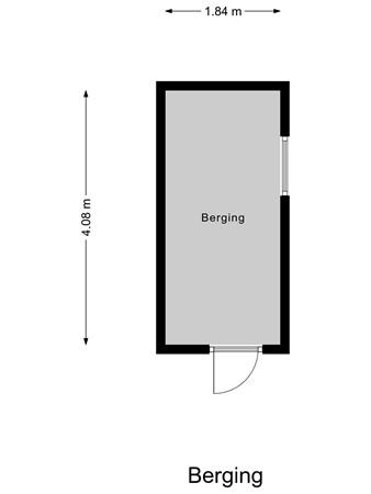 Floorplan - Wethouder Koenenstraat 34, 6566 XJ Millingen aan de Rijn