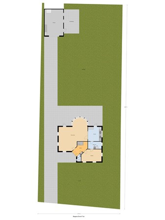 Floorplan - Spijkerhofdwarsweg 13, 6566 CB Millingen aan de Rijn