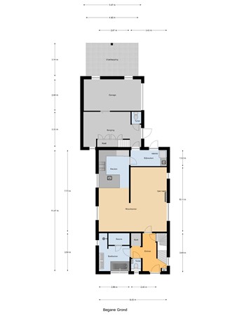 Floorplan - Spijkerhofweg 10, 6566 CM Millingen aan de Rijn