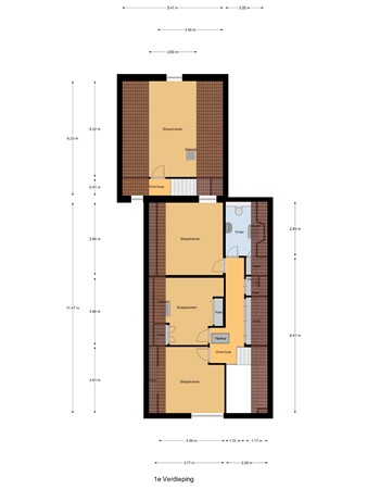 Floorplan - Spijkerhofweg 10, 6566 CM Millingen aan de Rijn
