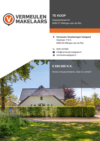 Brochure preview - Ruijsdaelstraat 44, 6566 XT MILLINGEN AAN DE RIJN (1)