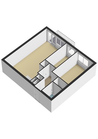 Spanjestraat 62, 1363 CM Almere - Spanjestraat 62-Appartement - 3D.jpg.jpg