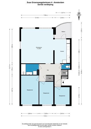 Suze Groenewegplantsoen 4, 1067 DB Amsterdam - Suze Groenewegplantsoen 4 - Amsterdam - 1e_verdieping - 2D.jpg