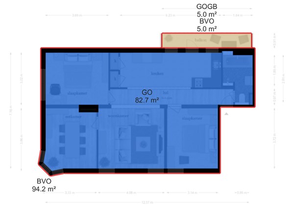 Bos en Lommerweg 183-1, 1055 DT Amsterdam - 