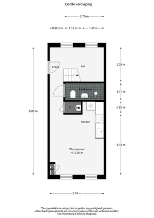 Saenredamstraat 36K, 1072 CH Amsterdam - 