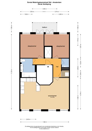 Eerste Weteringdwarsstraat 54D, 1017 TP Amsterdam - 