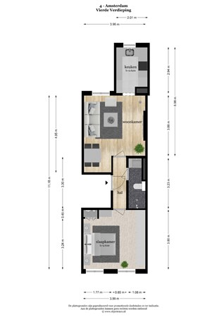 Van Oldenbarneveldtstraat 58-4, 1052 KC Amsterdam - 