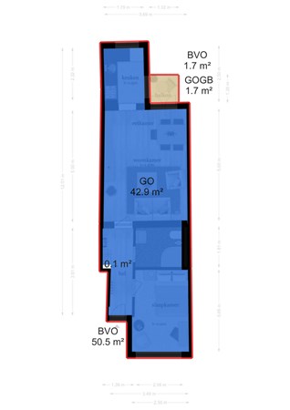 Eerste Weteringdwarsstraat 44C, 1017 TP Amsterdam - 